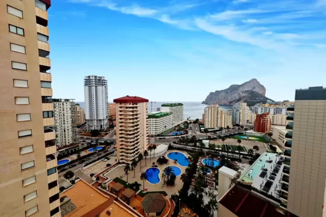 Apartment with Panoramic Views of the Peñón – Ambar Beach, Calpe